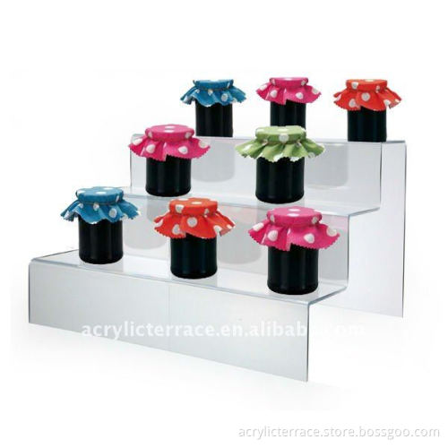 Clear Acrylic Three Tier Step Display